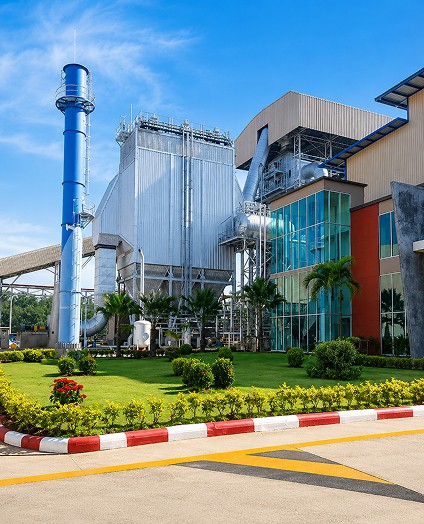 Construction on Turnkey Biomass Power Plant