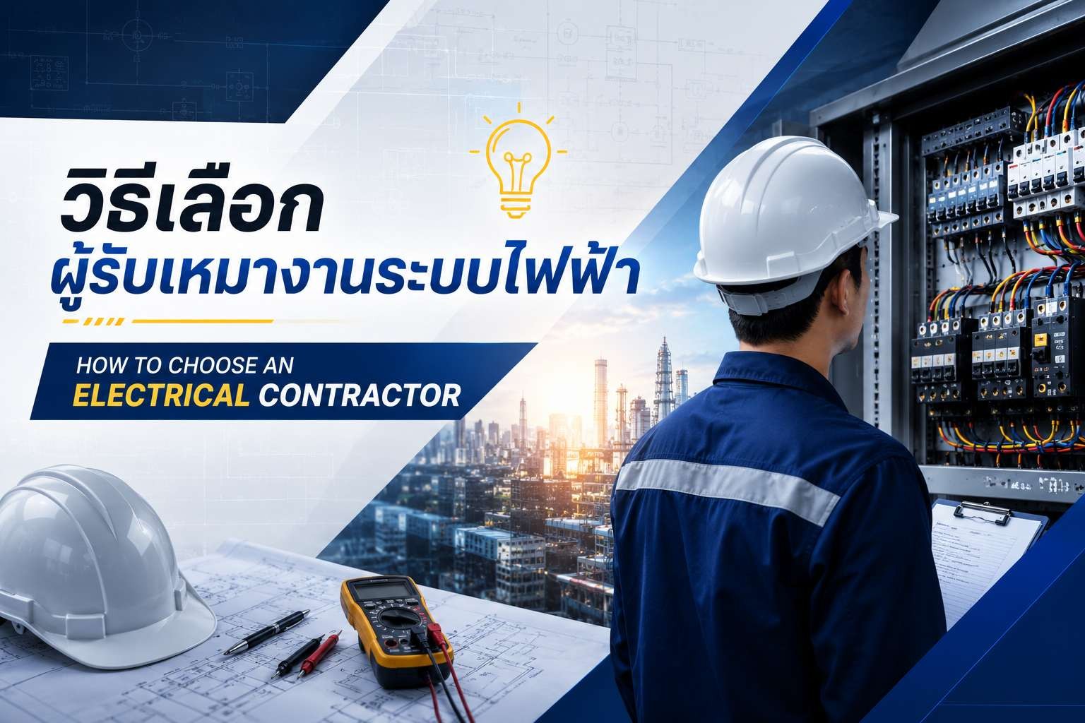 วิธีเลือกผู้รับเหมางานระบบไฟฟ้า